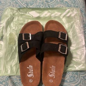 New Shein Black sandals